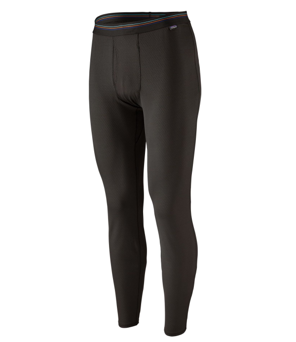 Patagonia Capilene Midweight Bottoms Black